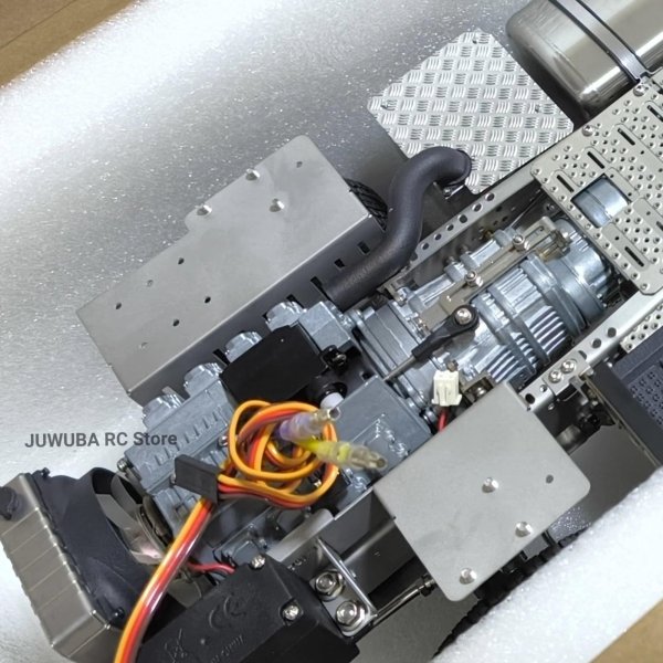 画像3: SCALECLUB 1/14 RC 3速ギアボックス タミヤ1/14トラクタートラックRCカーパーツ 27T 35Tモーター S20d8587443310 (3)