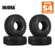 画像1: INJORA 1.3インチ 68mmタイヤ 4個 RCクローラー S22d8605737770 (1)