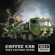 画像1: 軍用トラック ブロック 陸軍 ミサイル MOC 3Dモデル S22d8657679269 (1)