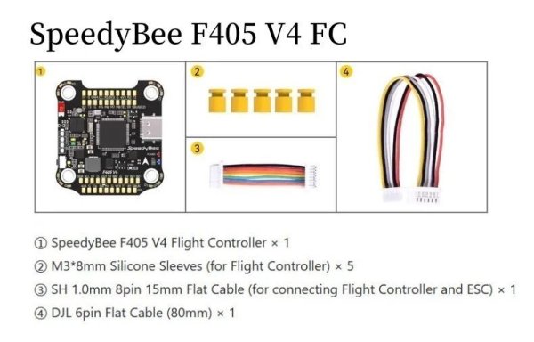画像1: Speedybee F405V4スタックBLS55A ESC FC iNAV Betaflight Bluetooth 3-6S FPVドローン用 S25d8708089178_2 (1)
