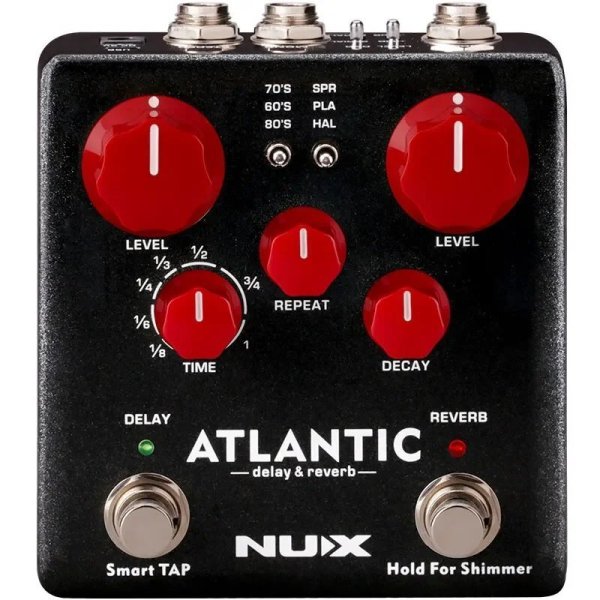 画像1: NUX NDR-5 ディレイ&リバーブ ギターエフェクター 高音質 多機能 S22d8719045784 (1)