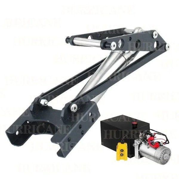 画像1: 12V ダンプポンプ 油圧 キット カスタム可能 ダンプトレーラー ピックアップトラック S22d8729691450 (1)