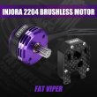 画像3: INJORA MBL32 G2 防水ブラシレスESC & 2204 Fat Viper アウトランナーモーター（1/24 Axial SCX24用） S22d8842314544 (3)