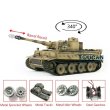 画像1: 7.0 HENG LONG RCタンク 金属製 ドイツ タイガーI 1/16 3818バレル反動 リモートコントロールカー RCおもちゃ 男の子向け モデルTH17266 S22d8850107823 (1)