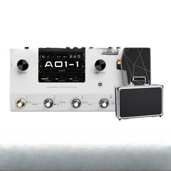 画像1: Hotone Ampero II MINI ギターエフェクター ホワイト コンパクト 最新 S22d8851248610_2 (1)