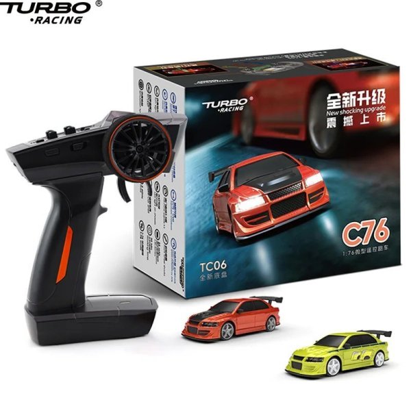 画像1: 1/76 ターボレーシング C76 RTR ミニラジコン 大人子供 S22d8877449859 (1)