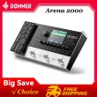 画像1: Donner Arena2000 ギター マルチエフェクター 278FX 100IR アンプモデリング ルーパー ドラムマシン XLR MIDI S22d8883290824 (1)