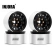 画像1: INJORA CNCアルミ 10mmオフセット 1.9インチ ホイール 1/10 RCクローラー用 (W1903) S22d8927523106 (1)