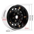 画像3: INJORA CNCアルミ 10mmオフセット 1.9インチ ホイール 1/10 RCクローラー用 (W1903) S22d8927523106 (3)