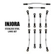 画像5: INJORA ステンレススチール製ハイクリアランスリンク&ステアリングリンクセット 1/18 HPI Venture18用 S22d8936402395 (5)