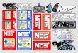 画像8: 30x40cm N-NOSステッカー モトステッカー 自動車ボディ バンパー 窓 オートバイ ノートパソコン 壁 ビニールフィルム デカール カーチューニングアクセサリー S25d8958642781 (8)