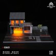 画像4: 1/64 日本車修理工場ジオラマ 駐車場 模型 玩具 ギフト S22d8996055143 (4)