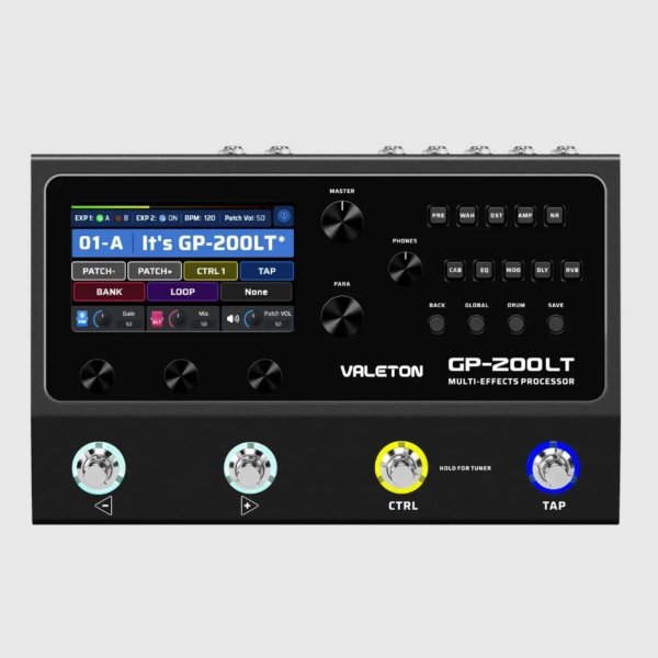 画像1: Valeton GP-200LT ギターベースアンプモデリング IRキャビネットシミュレーション 24ビット 44.1kHzオーディオ変換 240種類以上の高品質エフェクト S22d9025810838 (1)