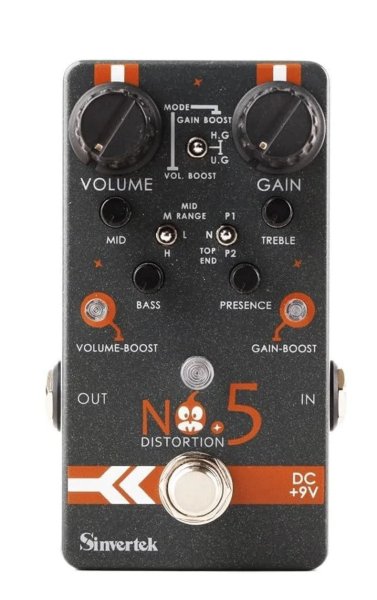 画像1: CKK Drive N5 ディストーション エフェクター 歪み コンパクト S22d9049736819 (1)