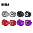画像1: INJORA  ホイールロックナット アルミキャップ付き 1/24 1/18 RCクローラー用 (M2 M2.5) S22d9056075913 (1)