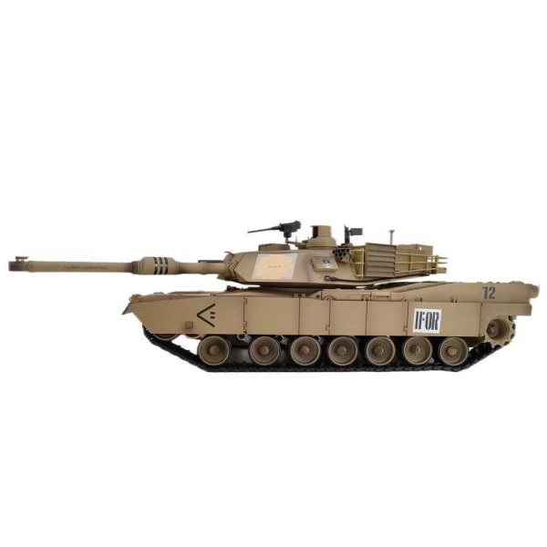画像1: [イエロープロフェッショナル] 2.4g Heng Long 1/16スケール RCタンク 7.0 M1a2 エイブラムス アップグレードメタルトラック リモートコントロールタンク モデル3918 RCおもちゃギフト Th17794 S22d9076735375_3 (1)