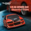 画像2: ターボレーシング 1/76 ミニRCカー 大人子供 スポーツカー S22d9118560170 (2)