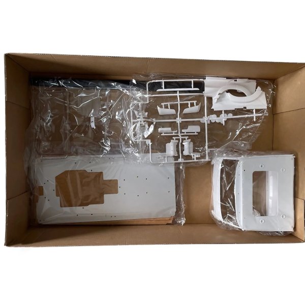 画像4: KIT-BZ: 1:14スケール ヘビーデューティー 2軸 4x2 バン トラクター トラック キット おもちゃ モデル タミヤ ベンツ RC トラック トレーラー カー 改造 パーツ おもちゃ S25d9141957060 (4)