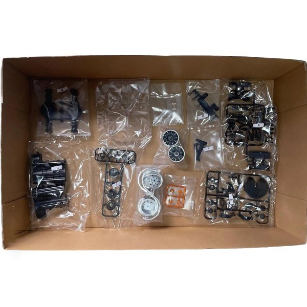 画像6: KIT-BZ: 1:14スケール ヘビーデューティー 2軸 4x2 バン トラクター トラック キット おもちゃ モデル タミヤ ベンツ RC トラック トレーラー カー 改造 パーツ おもちゃ S25d9141957060 (6)