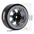 画像4: INJORA -5.25mm オフセット 1.3 インチ アルミ ビードロック ホイール 1/24 1/18 RC クローラー用 (W1313) S22d9169797455 (4)
