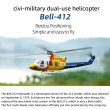 画像3: RTF FLYWING Bell 412 RC ヘリコプター bell412スケール ヘリコプター 6CH 470サイズ ヘリコプター H1フライトコントローラー FLY WING ヘリコプター  S22d9205755624 (3)