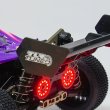画像1: [カーボンファイバー付き] TYPHON LED シミュレーションテールライト 1/8 ARRMA RC TYPHON V5 TLR KRATON NOTORIOUS OUTCAST 6S BLX EXB バギートラックカー用 S25d9225877060_2 (1)
