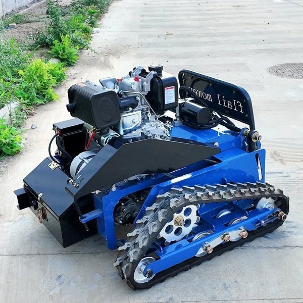 画像1: AWY-550SPRO: カスタマイズされた2025年中国工場直送ゴムクローラーロボット自走式ガーデンリモコン芝刈り機Sa S22d9234831131 (1)
