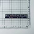 画像8: 3Dメタルアルミニウムシルバーブラックロゴ限定版エンブレム車フェンダーバッジトランクデカール限定版ステッカーアクセサリー S25d9250432589 (8)