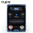 画像3: Yuer ルーパー ドラム ギター エフェクトペダル フレーズループ ドラムマシン 40ストレージ 100ドラムリズム 10メトロノーム ギターベースアクセサリー S22d9252137907 (3)