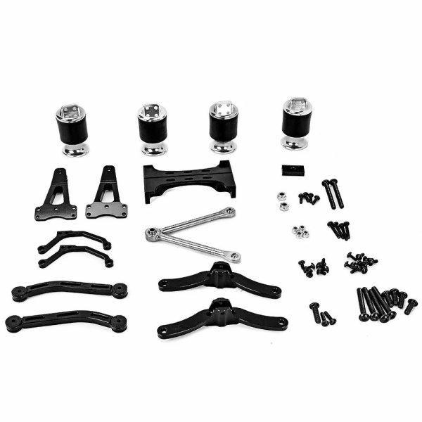 画像1: タミヤ  1/14 RC トラック スカニア MAN ベンツ サスペンションシステム 1:14 トラクタートレーラー LESU DIYパーツ用 4エアバッグ 模擬エアバッグサスペンション S22d9261942263 (1)
