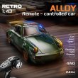 画像1: 1/43合金RCドリフトカー ジャイロ4WD ドア開閉 DIYステッカー付 男の子 S22d9275839660 (1)