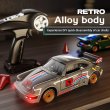 画像2: 1/43合金RCドリフトカー ジャイロ4WD ドア開閉 DIYステッカー付 男の子 S22d9275839660 (2)