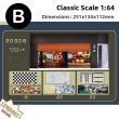 画像8: **64スケール ゲートガレージ LED照明 ディスプレイケース ミニカー コレクター** S22d9301776205 (8)