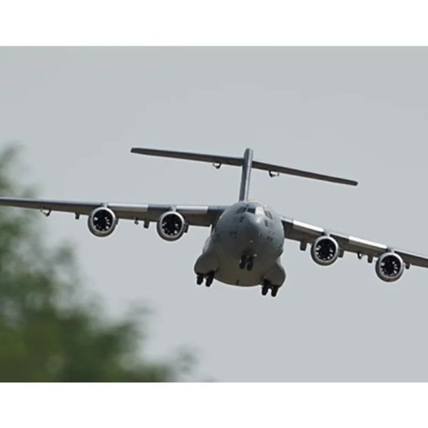 画像4: PNP Xfly C17輸送機 電動模型航空機 4-40mm強力エンジン搭載 頑丈設計 ホビー収集家向け S20d9304349094 (4)