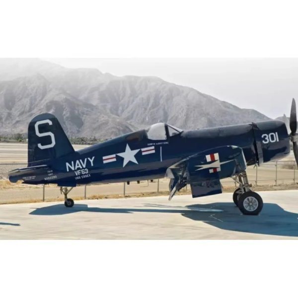 画像1: PNP Fms リモートコントロールシリーズ 800mm F4u 海賊固定翼電子リモートコントロール模型飛行機 第二次世界大戦模型飛行機 S20d9311750066 (1)