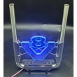 画像6: 7色変色LED V8ロゴ スカニア770S排気筒 1/14RCトラック S22d9333075890 (6)