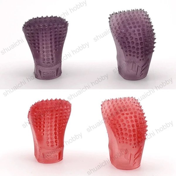 画像4: RCコントローラー ジョイスティックヘッド 人間工学に基づいた滑り止めスティックグリップ 樹脂ロッカーキャップ HelloRadio V16 V14 RadioMaster Boxer AG01用 1ペア S22d9338379864 (4)