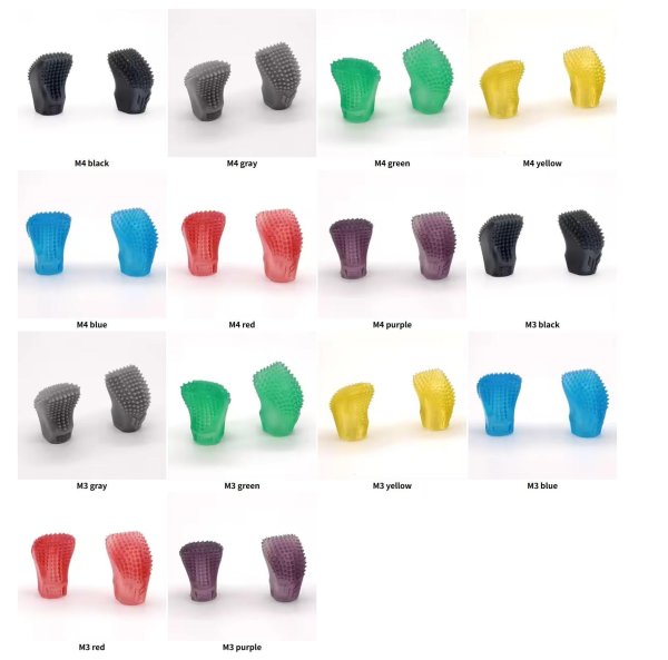 画像9: RCコントローラー ジョイスティックヘッド 人間工学に基づいた滑り止めスティックグリップ 樹脂ロッカーキャップ HelloRadio V16 V14 RadioMaster Boxer AG01用 1ペア S22d9338379864 (9)