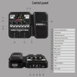 画像3: KOKKO KMF-1 ギター マルチエフェクター アンプモデル ドラム ルーパー ギター アクセサリー S22d9398311386 (3)