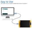画像2: Freenove ESP32 タッチディスプレイ CYD WiFi BT、3.2 3.5インチタッチスクリーン、デュアルコア 32ビット 240 MHz、コードLVGLサンプルチュートリアル S22d9399845943 (2)