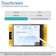 画像6: Freenove ESP32 タッチディスプレイ CYD WiFi BT、3.2 3.5インチタッチスクリーン、デュアルコア 32ビット 240 MHz、コードLVGLサンプルチュートリアル S22d9399845943 (6)