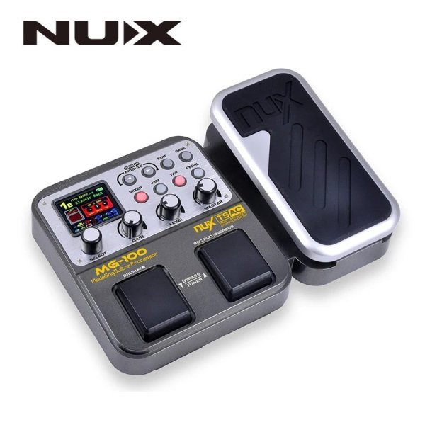 画像1: Nux MG-100/MG100/MG 100 モデラー マルチエフェクトペダル ギタープロセッサー エレキギターエフェクトペダル マルチエフェクト S22d9448515126 (1)