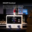画像2: DK iE-350 MEGATRON エレキギター 統合エフェクト 充電式ドラムマシン カスタマイズ Bluetooth ポケット デジタルエフェクトデバイス S22d9456097784 (2)