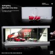 画像5: 1/64 オートショップ ミニカー 駐車場 ライト ガレージ 収納 ディスプレイ S22d9495806723 (5)