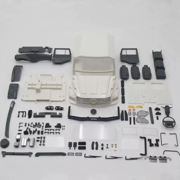 画像1: JDModel RCカーキャブシェルボディシェルダッシュボードJDM 209 Zetros 1/14キャブリモートコントロールモデルトラックRCアクセサリー S22d9497344951 (1)