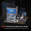 画像5: 1:64 ジオラマ 車 ガレージ モデル LED 街路 日本 店舗 シーン ディスプレイ おもちゃ S22d9506377768 (5)