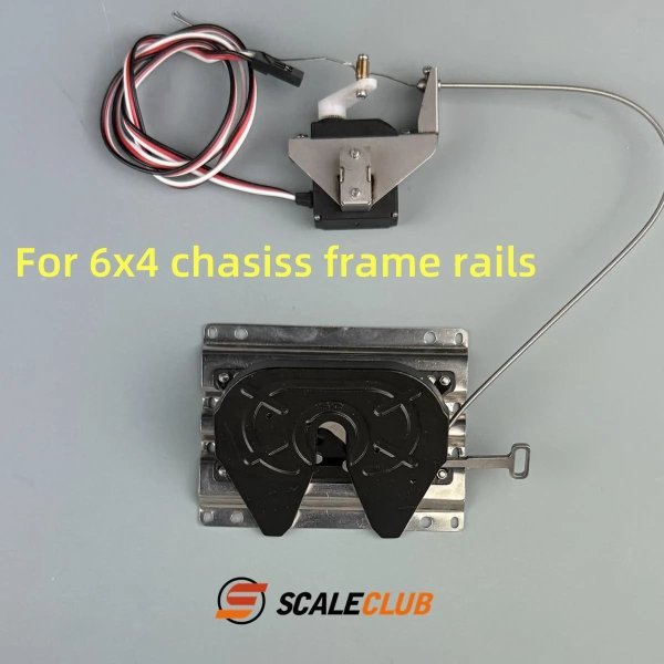 画像5: 1/14 RCトラック 金属製 リモートロック解除可能 フィフスホイール SCALECLUB YKJSMP-TY-1 タミヤ 1/14 RCトラクタートラック用アクセサリーパーツ S25d9509050708 (5)