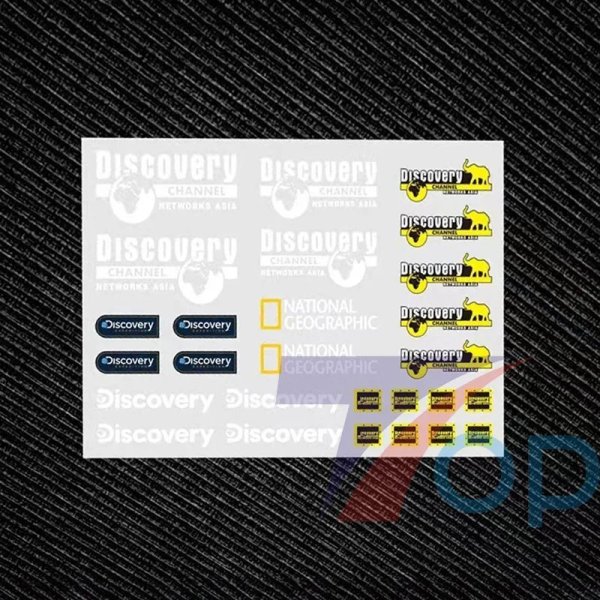 画像11: 1/10 1/12 1/16 1/18 1/24 RCカーバイク自転車デカールステッカーラベル塗装アップグレードパーツ S25d9515072285 (11)