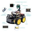 画像4: Keyestudio 4WD スマートロボットカーキット Raspberry Pi用 メガピクセルカメラモジュールとプログラミングチュートリアル付き (RPI 4Bボードなし) S22d9523895721 (4)