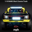 画像3: 90KM/H 油圧ショックアブソーバー高速ラジオコントロールトラック 8CH ブラシレスシフト 防水 4WD LED照明 ESPシステム RCカー S22d9571805547 (3)